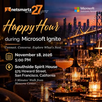 Cover Image for Happy Hour during Microsoft Ignite