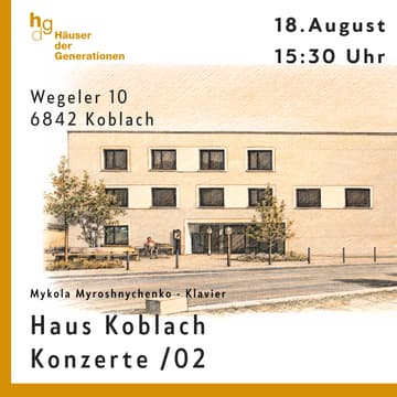 Cover Image for Konzert im Haus der Generationen Koblach /02