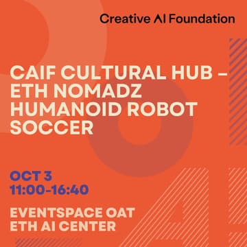 Cover Image for CAIF Cultural Hub – ETH NomadZ Humanoid Robot Soccer