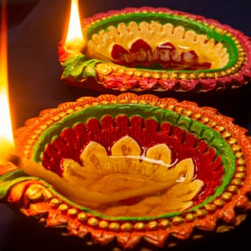 Cover Image for Diwali Candle Painting