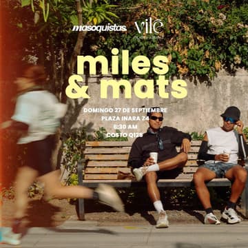 Cover Image for miles & mats: masoquistas ft. vile pilates studio