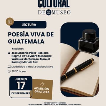 Cover Image for Poesía viva de Guatemala