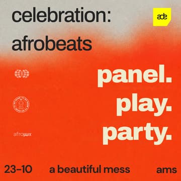 Cover Image for celebration: afrobeats @ ADE