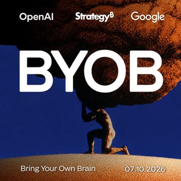Cover Image for BYOB by ChatAndBuild | with OpenAI, Google, Strategy, BNB Chain