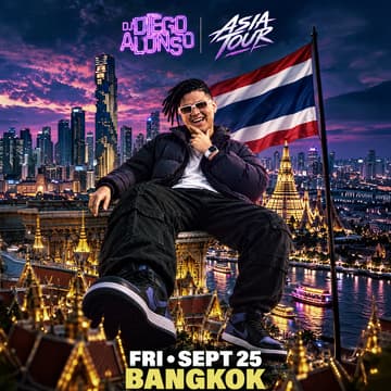 Cover Image for DIEGO ALONSO • SEPTEMBER 25 • ACES NIGHTCLUB • BANGKOK