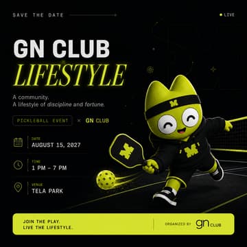 Cover Image for GN Club Lifestyle: Pickleball Edition