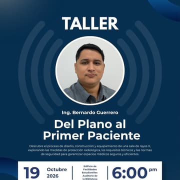 Cover Image for Del Plano al Primer Paciente: Cómo se Construye una Sala de Rayos X Segura