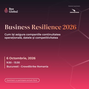 Cover Image for Business Resilience 2026: Cum își asigura companiile continuitatea operațională, datele și competitivitatea