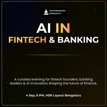 Cover Image for AI in FinTech & Banking | Bengaluru