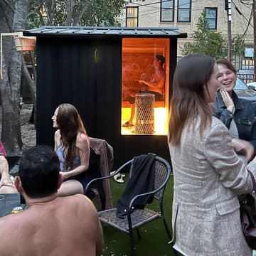 Cover Image for Fridge Fire! Sauna Happy Hour (founders)