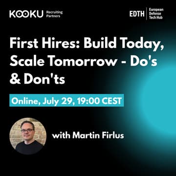 Cover Image for EDTH x Kooku — First Hires: Build Today, Scale Tomorrow — Do's & Don'ts
