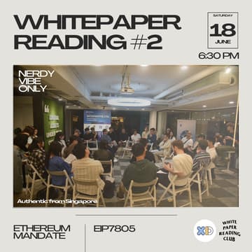 Cover Image for White Paper Reading #2 - Ethereum Mandate + EIP7805