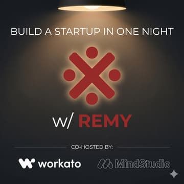 Cover Image for Build a Startup in One Night w/ Remy
