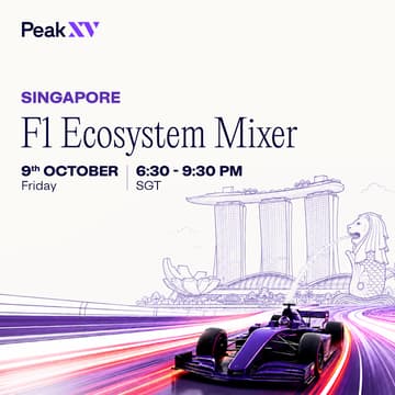 Cover Image for Peak XV Singapore F1 Ecosystem Mixer