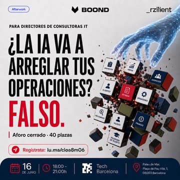 Cover Image for ¿La IA va a arreglar tus operaciones? Falso.