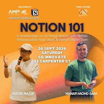Cover Image for Notion X AMP - Build Your Career Workspace with AI