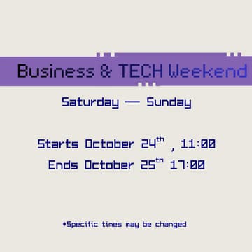 Cover Image for 👾Business & TECH Weekend