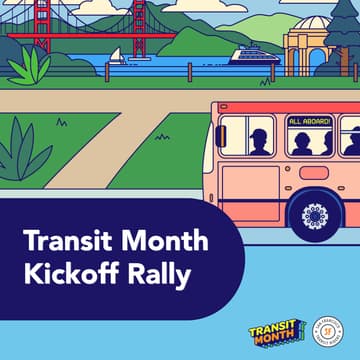 Cover Image for Transit Month Kickoff Rally