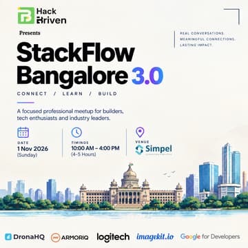 Cover Image for Stack Flow Bangalore 3.0