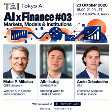 Cover Image for AI x Finance #03: Markets, Models & Institutions