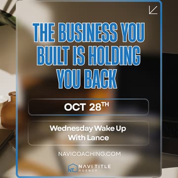Cover Image for Navi Coaching- The business you built is holding you back