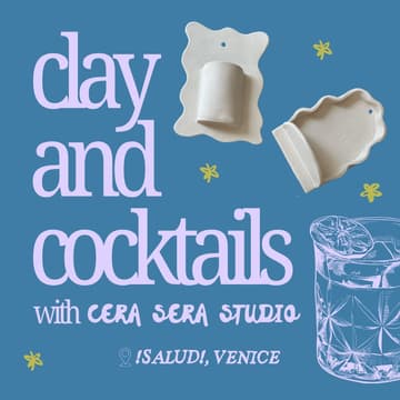 Cover Image for Clay & Cocktails with Cera Sera Studio