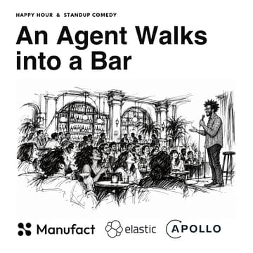 Cover Image for An Agent Walks into a Bar: Happy Hour + Comedy Show
