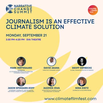 Cover Image for Journalism is an Effective Climate Solution