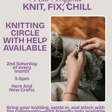Cover Image for Knit, Fix, Chill
