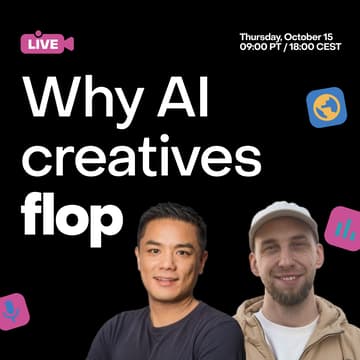 Cover Image for AI ad creative that converts | Sub Club Live ft. Lukas Szanto and Jonathan Lee