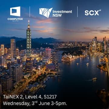 Cover Image for SYD > TPE - Scaling Australian Innovation at Computex