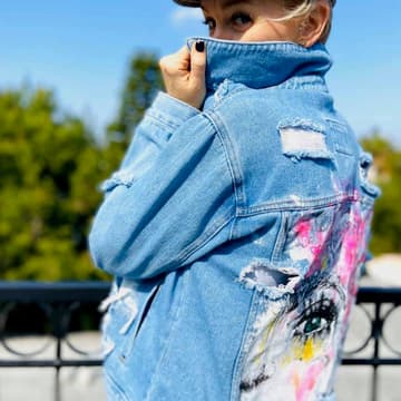 Cover Image for Get your jackets painted or embroidered while you wait!