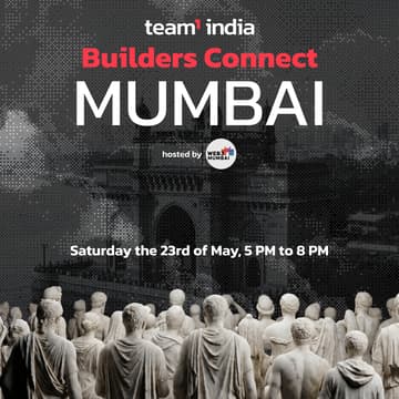 Cover Image for Team1 Builder Connect: Mumbai