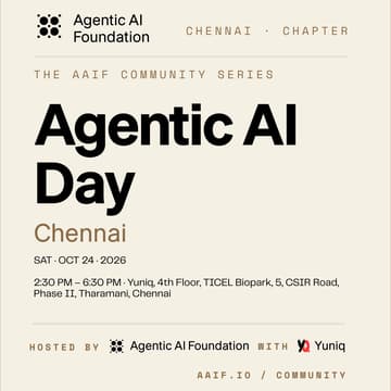 Cover Image for AAIF Agentic AI Day - Chennai