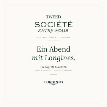 Cover Image for TWEED Société Entre Nous mit Longines