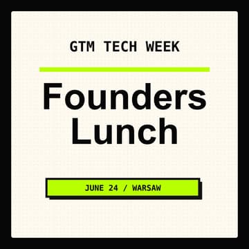 Cover Image for GTM Week: Exclusive Founders Lunch by Inovo