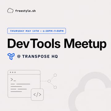Cover Image for DevTools Meetup @ Transpose
