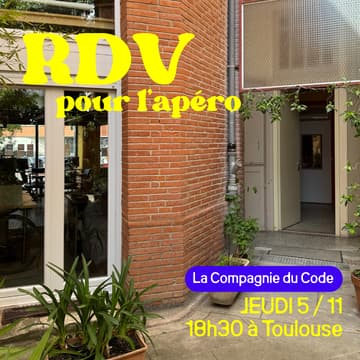 Cover Image for Apéro mensuel de la Foncière Bellevilles [Toulouse]