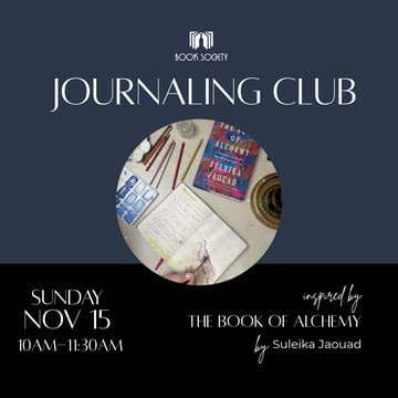 Cover Image for Journaling Club: A Reflective Morning Inspired by The Book of Alchemy