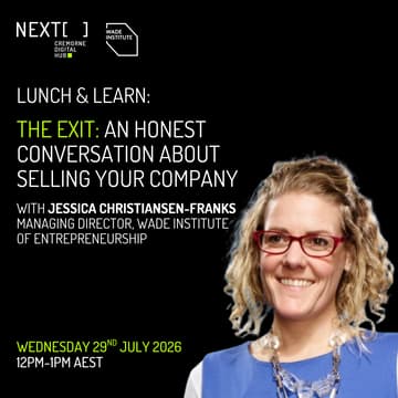 Cover Image for [NEXT] Lunch and Learn: The Exit: An Honest Conversation About Selling Your Company