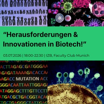 Cover Image for Panel Talk 2026- Herausforderungen & Innovationen in Biotech