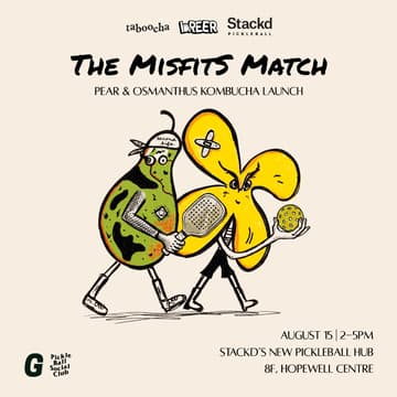 Cover Image for The MisFits Match: Pear & Osmanthus Kombucha Launch