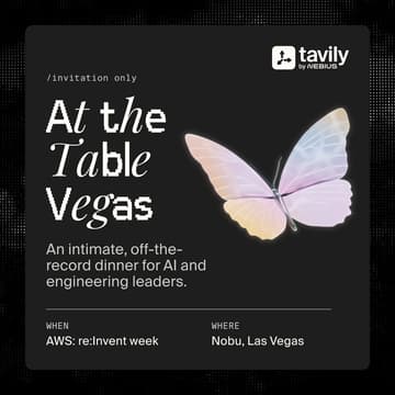 Cover Image for At the Table: A Tavily Dinner at re:Invent