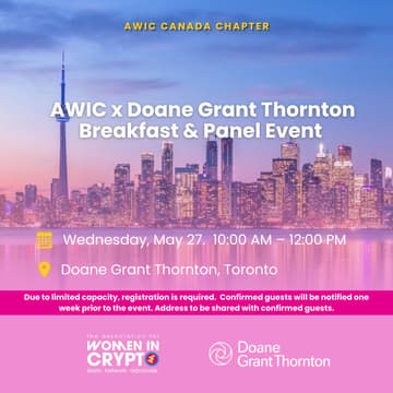 Cover Image for AWIC x Doane Grant Thornton Panel - Managing Financial Crime Risk in Digital Assets: AML, Sanctions Evasion, and Forensic Insights