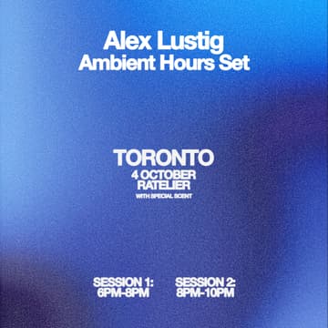 Cover Image for STAY: An Immersive Listening - Alex Lustig Ambient Hours Set