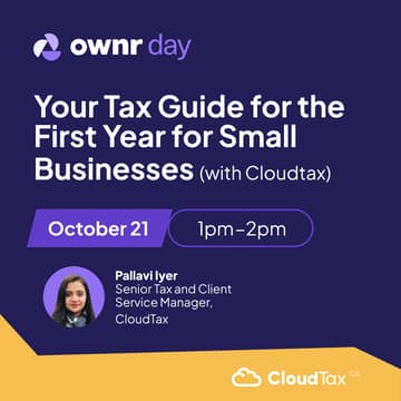 Cover Image for Your Tax Guide for the First Year for Small Businesses with CloudTax