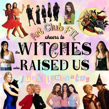Cover Image for Junk Journaling: Witches who Raised Us 🐈‍⬛🔮
