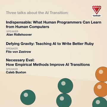 Cover Image for Three talks about AI: Indispensable, Necessary Eval, and Defying Gravity