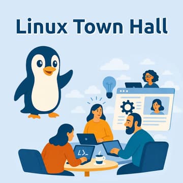 Cover Image for Linux Town Hall - July