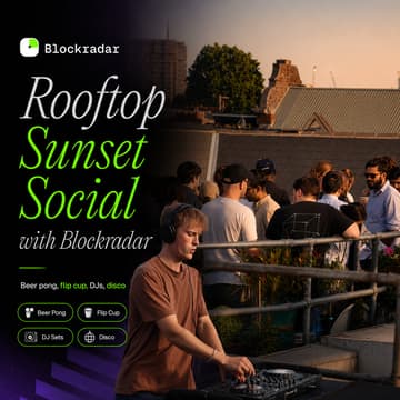 Cover Image for Rooftop Sunset with Blockradar